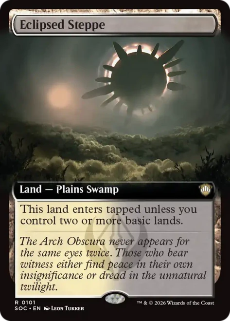 Eclipsed Steppe - Secrets of Strixhaven Commander: Extended Arts