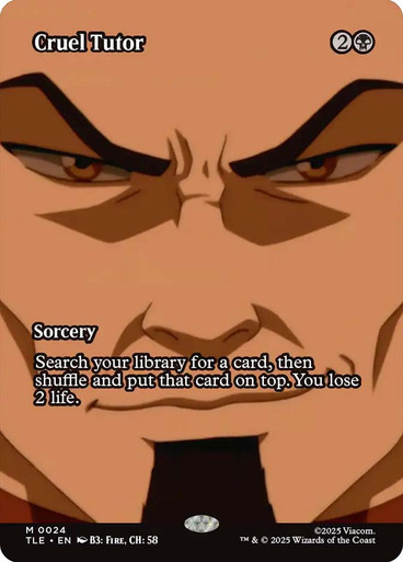 Cruel Tutor - Avatar: The Last Airbender Eternal  - Borderless - #024