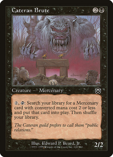 Cateran Brute - Mercadian Masques