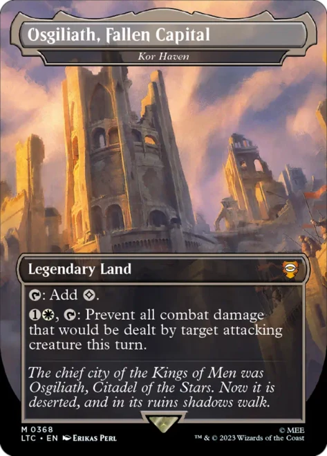 Kor Haven - The Lord of the Rings: Tales of Middle-Earth Commander: Box Topper