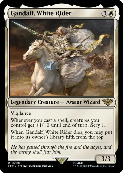 Gandalf, White Rider - The Lord of the Rings: Tales of Middle-Earth