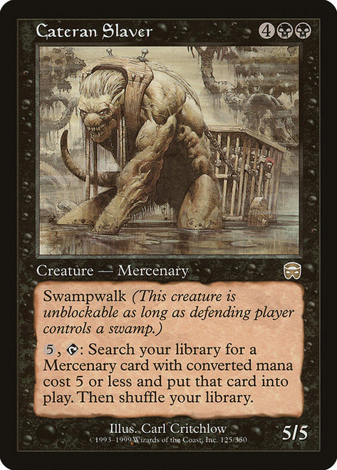 Cateran Slaver - Mercadian Masques