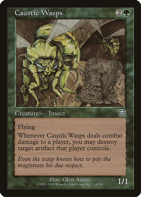 Caustic Wasps - Mercadian Masques [F]