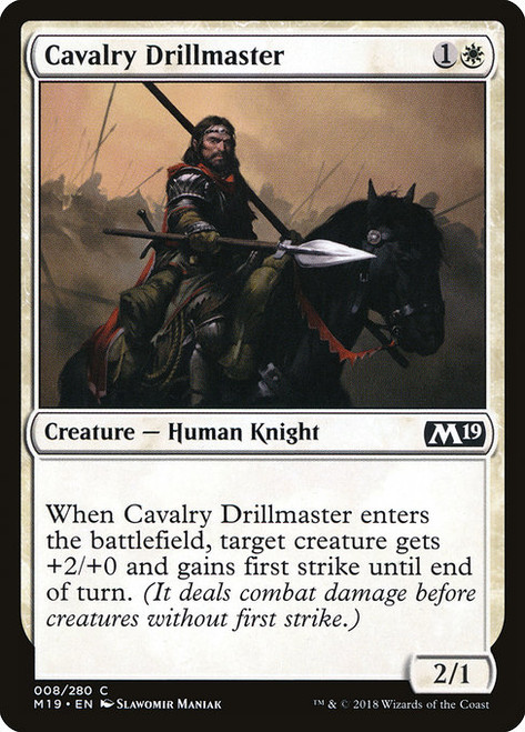 Cavalry Drillmaster - M19