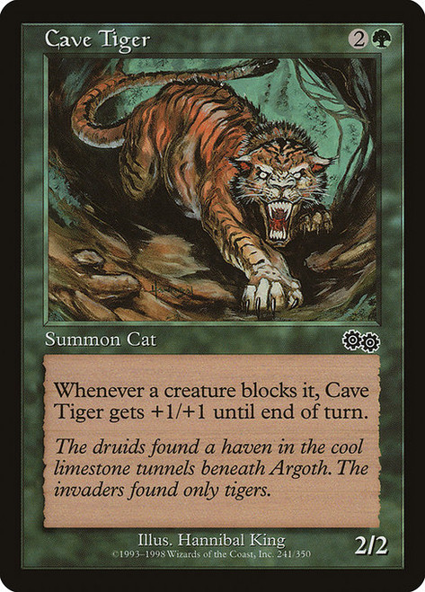 Cave Tiger - Urzas Saga