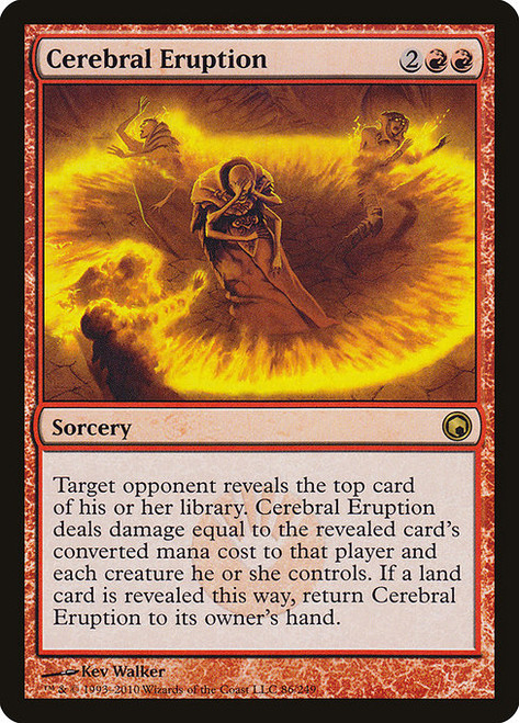 Cerebral Eruption - Scars of Mirrodin [F]