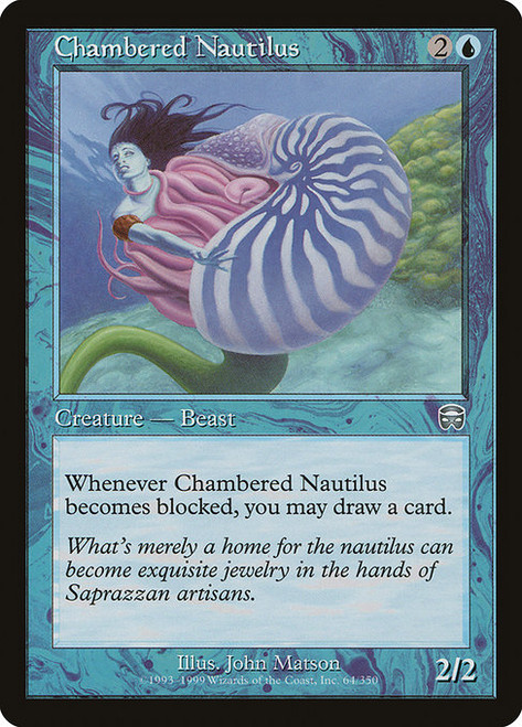 Chambered Nautilus - Mercadian Masques