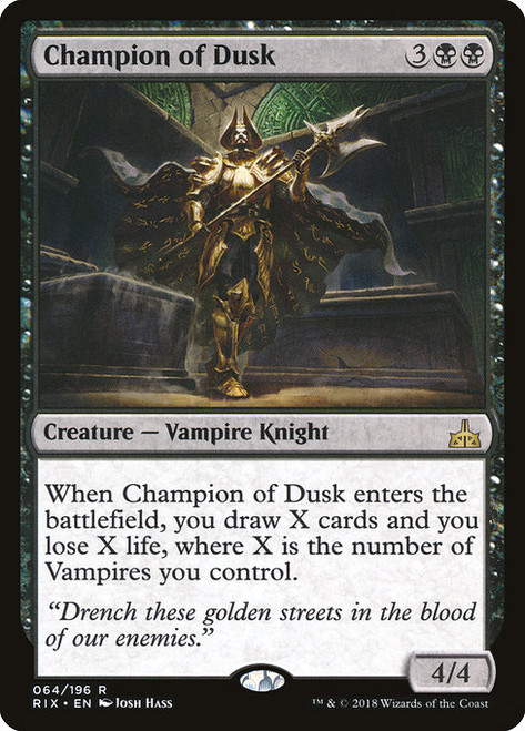Champion of Dusk - Rivals of Ixalan