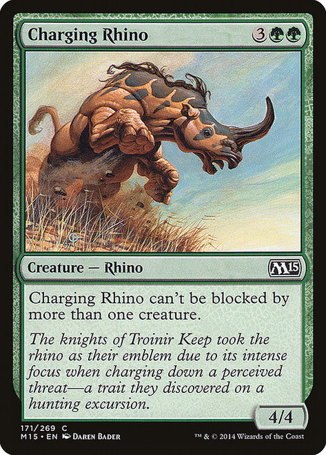 Charging Rhino - M15