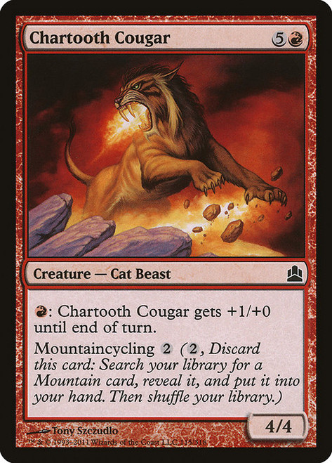 Chartooth Cougar - Commander