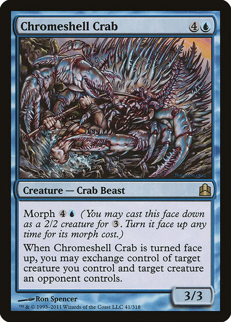 Chromeshell Crab - Commander