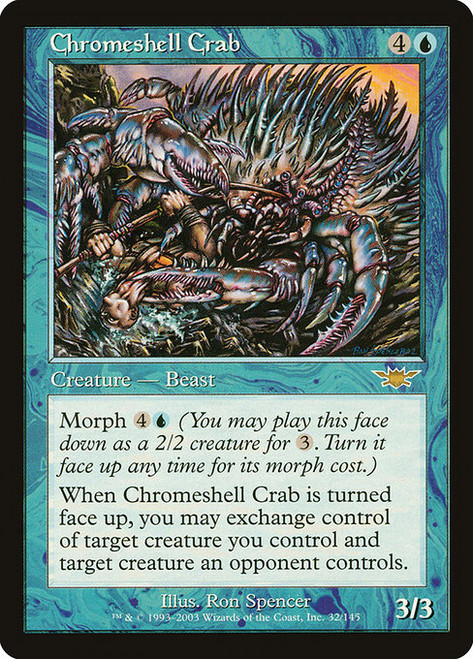 Chromeshell Crab - Legions