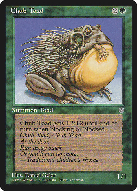 Chub Toad - Ice Age