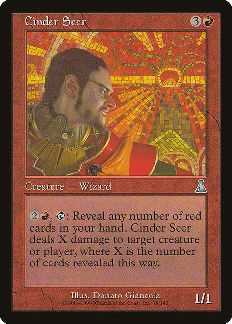 Cinder Seer - Urzas Destiny