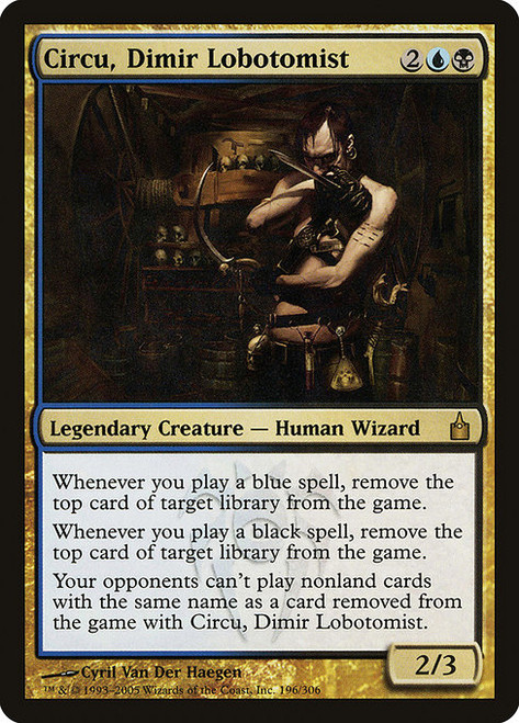 Circu, Dimir Lobotomist - Ravnica