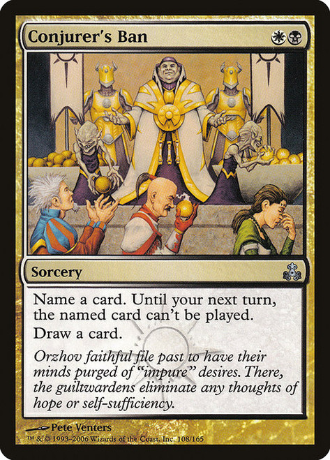 Conjurer's Ban - Guildpact
