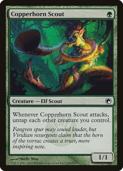 Copperhorn Scout - Scars of Mirrodin