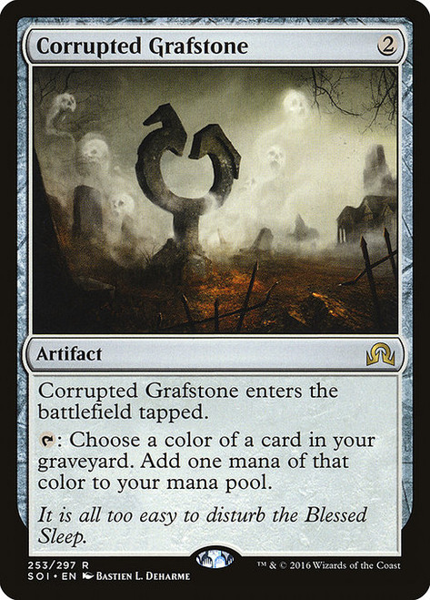 Corrupted Grafstone - Shadows over Innistrad
