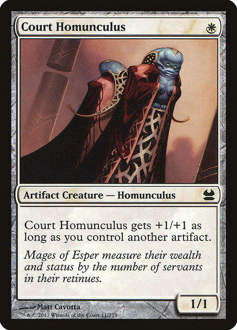 Court Homunculus - Modern Masters [F]