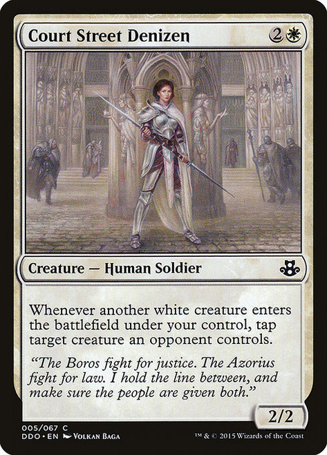 Court Street Denizen - Duel Decks Elspeth vs Kiora