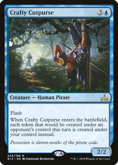 Crafty Cutpurse - Rivals of Ixalan [F]