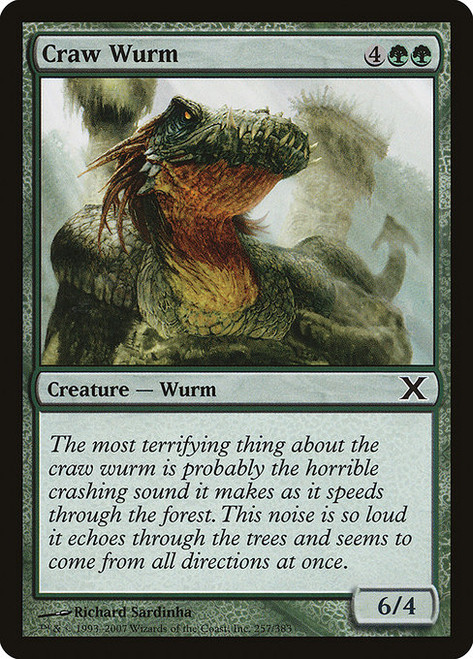 Craw Wurm - 10th Edition