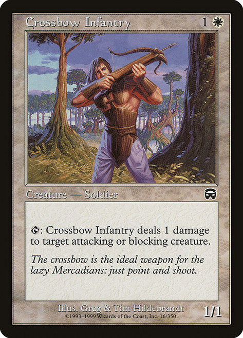 Crossbow Infantry - Mercadian Masques