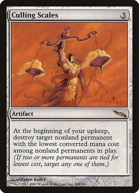 Culling Scales - Mirrodin [F]