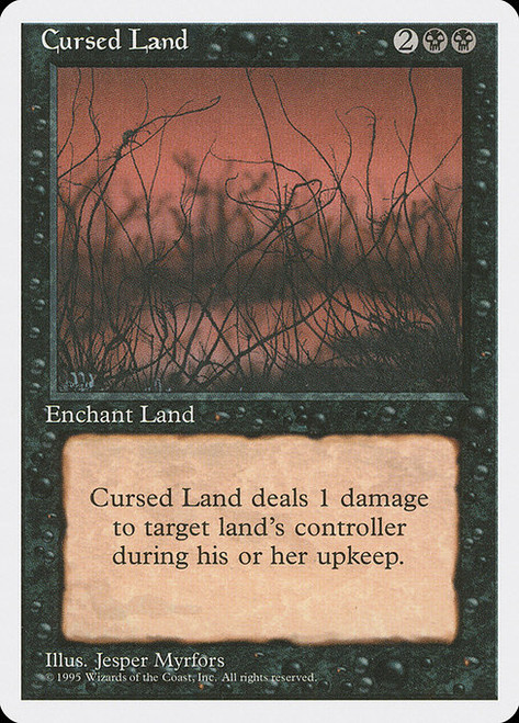 Cursed Land - 4th Edition