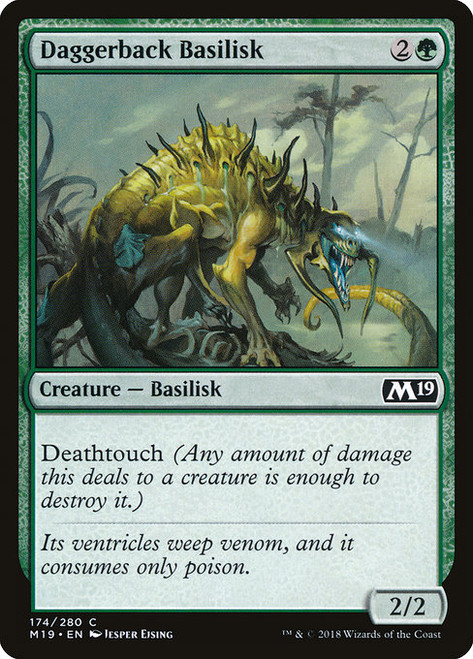 Daggerback Basilisk - M19