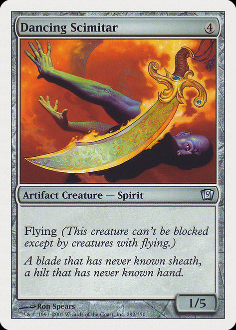 Dancing Scimitar - 9th Edition