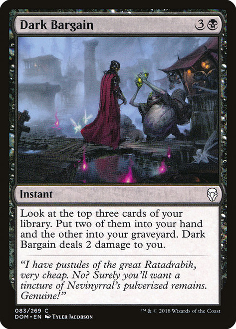 Dark Bargain - Dominaria