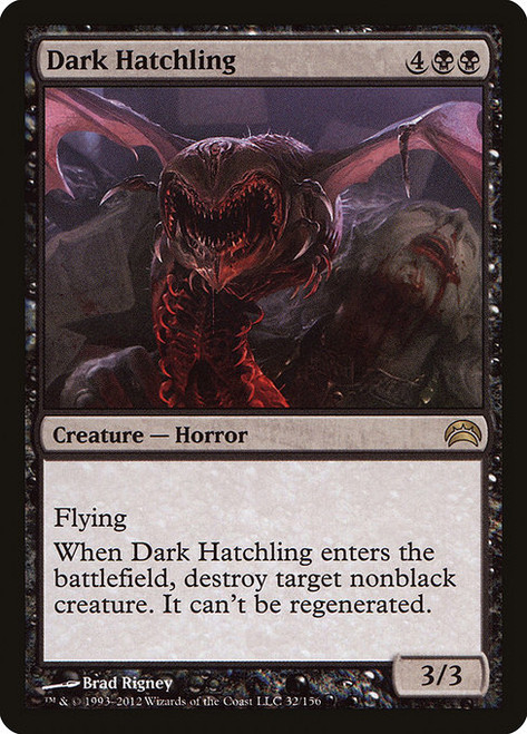Dark Hatchling - Planechase 2012