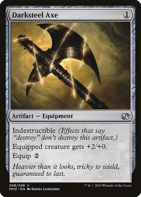 Darksteel Axe - Modern Masters 2015 [F]