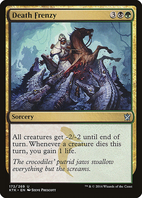 Death Frenzy - Khans of Tarkir [F]