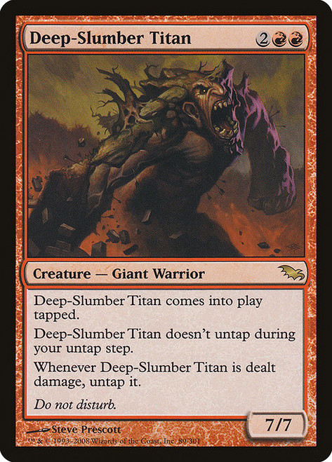 Deep-Slumber Titan - Shadowmoor