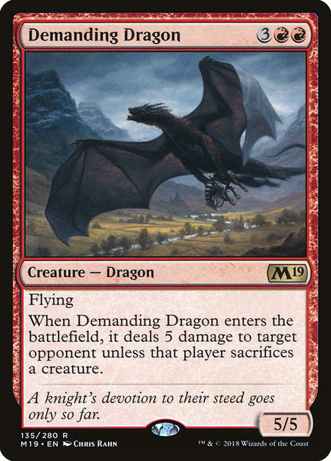 Demanding Dragon - M19