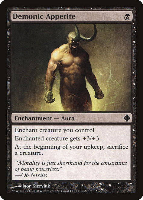 Demonic Appetite - Rise of the Eldrazi