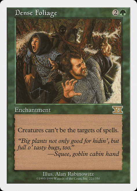 Dense Foliage - 6th Edition