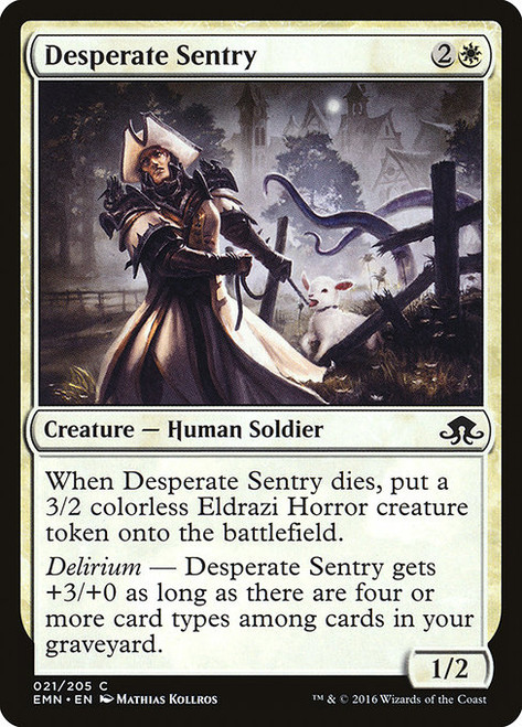 Desperate Sentry - Eldritch Moon [F]