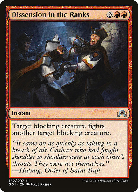 Dissension in the Ranks - Shadows over Innistrad [F]