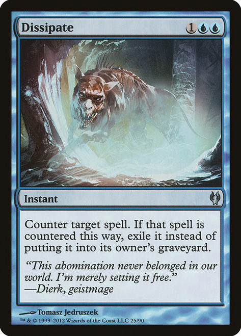 Dissipate - Duel Decks Izzet vs Golgari