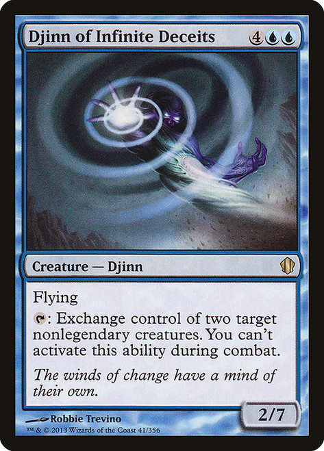 Djinn of Infinite Deceits - Commander 2013