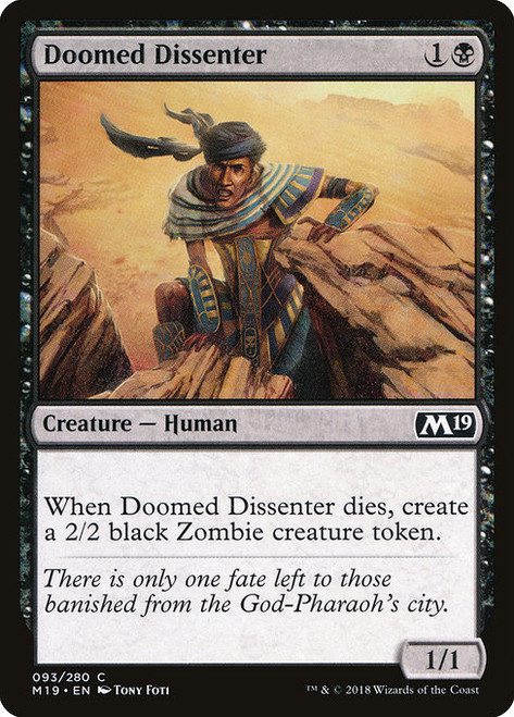 Doomed Dissenter - M19
