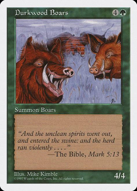 Durkwood Boars - 5th Edition