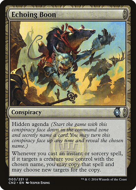 Echoing Boon - Conspiracy Take the Crown