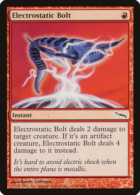 Electrostatic Bolt - Mirrodin [F]