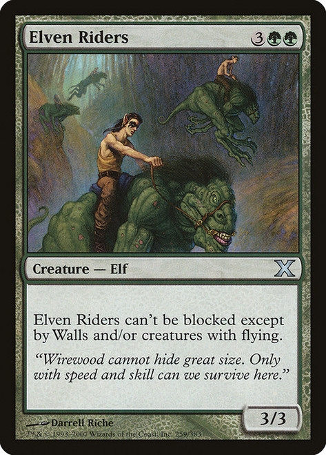 Elven Riders - 10th Edition