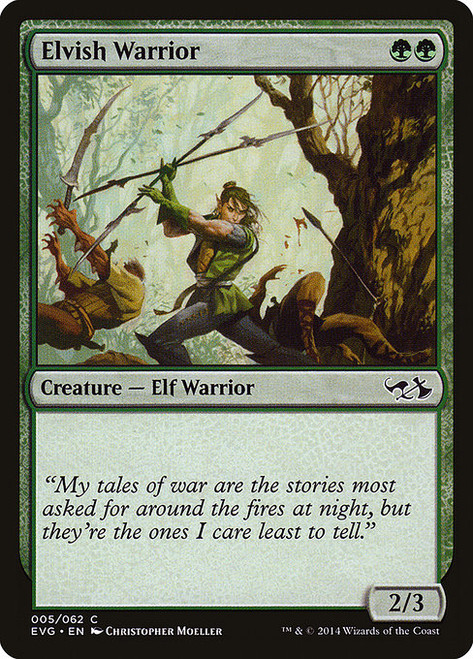 Elvish Warrior - Duel Decks Anthology Elves vs Goblins