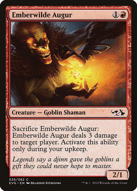 Emberwilde Augur - Duel Decks Anthology Elves vs Goblins